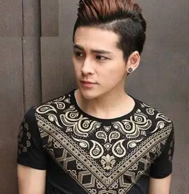 男士朋克短发发型 超级个性男士发型