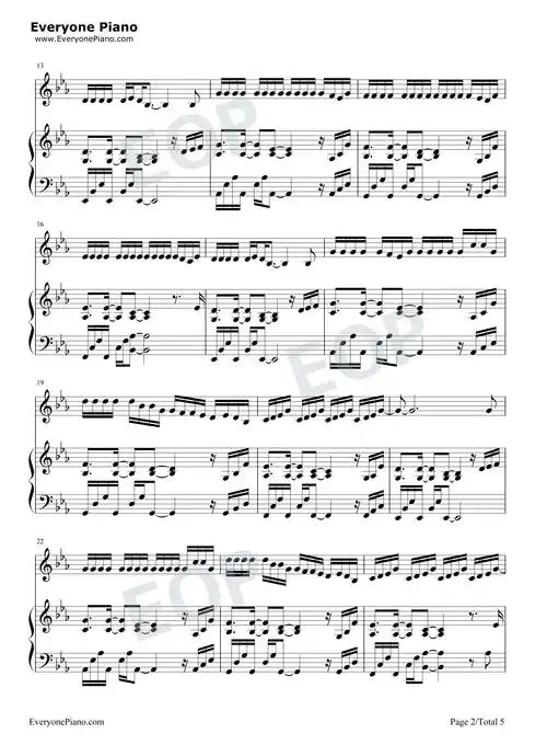 气球-许哲佩五线谱预览2