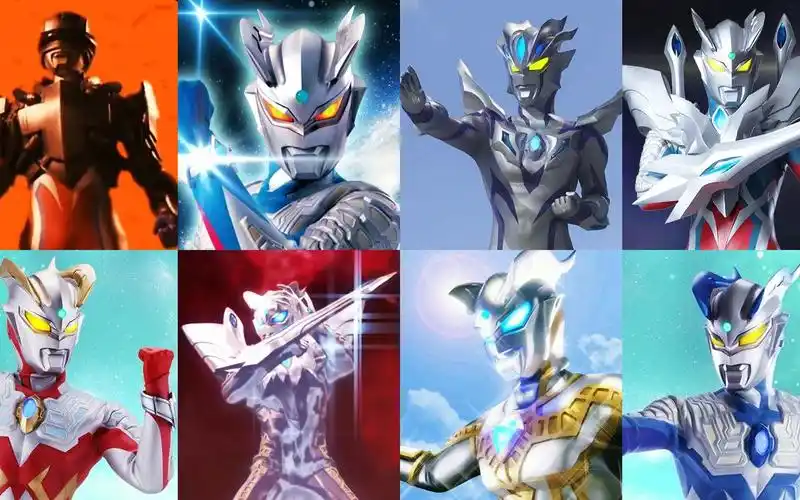 【完整版/mad】赛罗奥特曼全形态战斗力高燃混剪,前进吧!赛罗