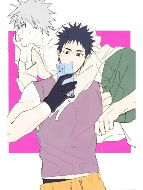 卡卡西看起来有点小宠溺哦