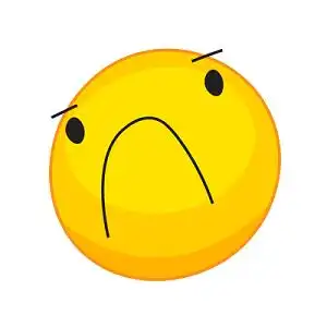 矢量傲慢表情包素材