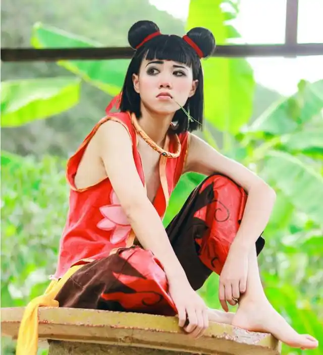 能搞笑能逗比这位cos哪吒的居然是妹子