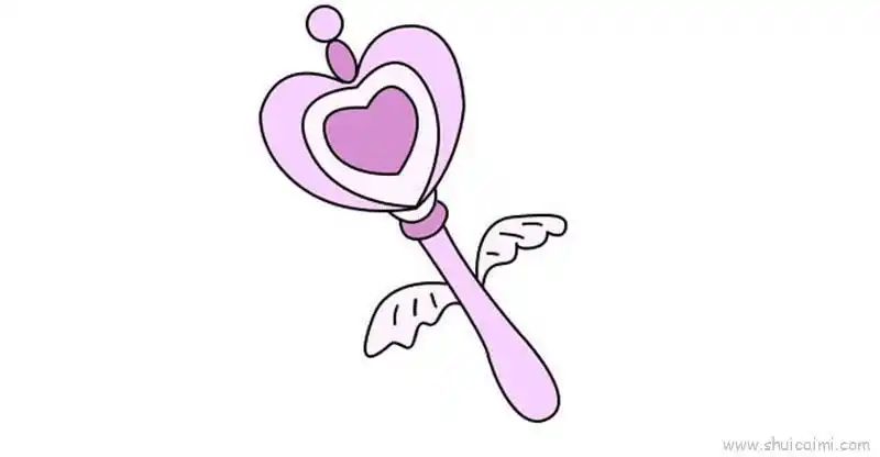 儿童简笔画魔法棒怎么画