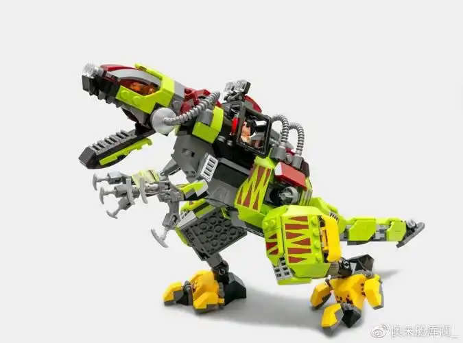 双龙争霸乐高侏罗纪世界系列75938霸王龙大战机甲恐龙