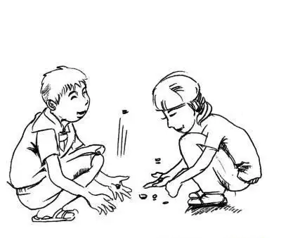 关于童年的人物简笔画