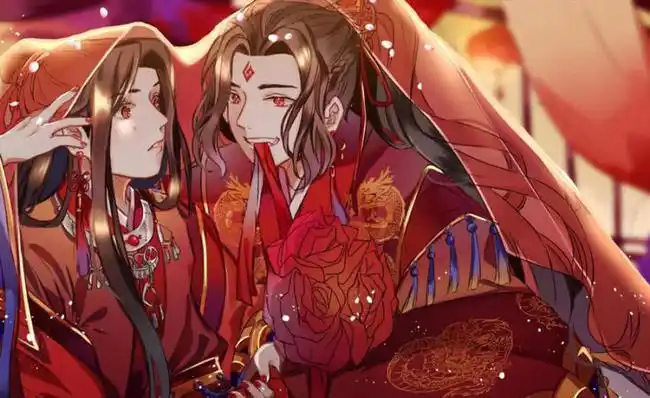 忘羡真恩爱,谢怜女装美极了!真想去抢亲