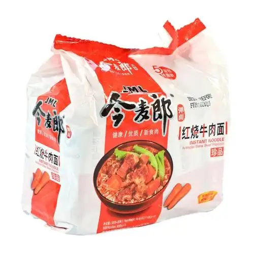 商品详情 - 今麦郎 红烧牛肉面 5包x110g - image  0