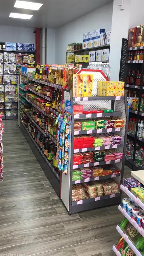 合家欢便利店货架上门安装