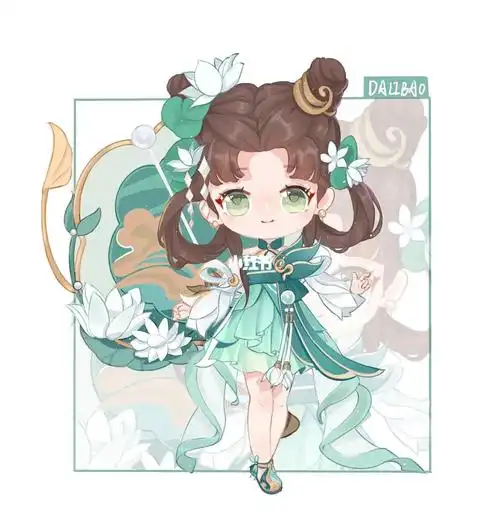 "#小乔青蛇  #王者荣耀小乔  #画画打卡  #q版动漫  #q版人物  #ipad