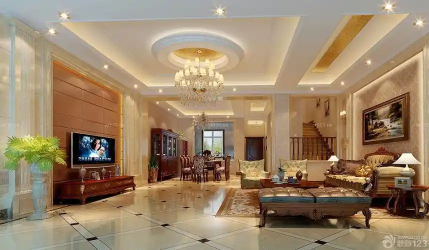 2020家装效果图客厅沙发背景墙装修图片