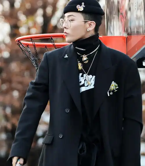 自主raf高街权志龙gd宽松高定廓形休闲基础通勤西服羊毛西装外套