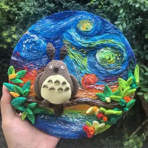 粘土篇超萌有创意54张粘土手工作品不看你绝对后悔