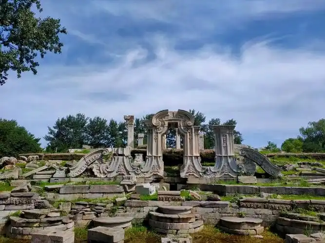 圆明园半日赏荷参观西洋楼遗址