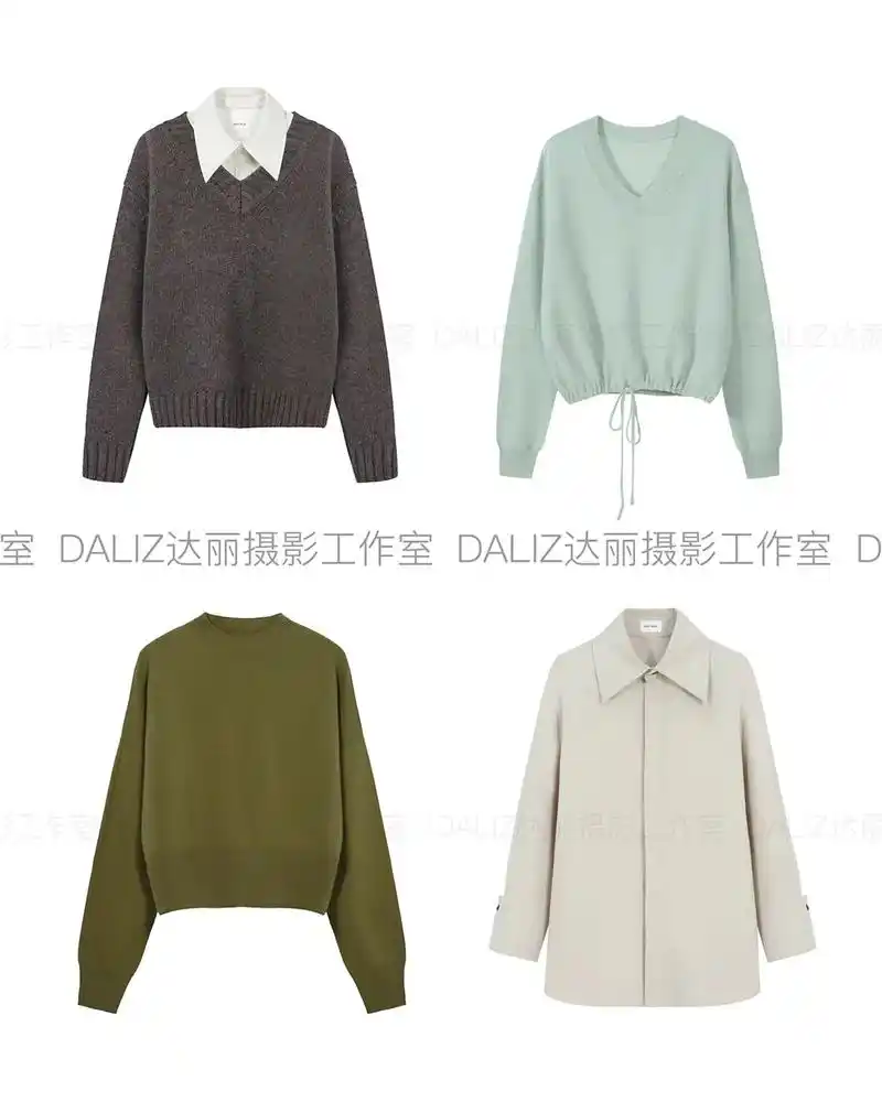 平铺挂拍白底图客片分享