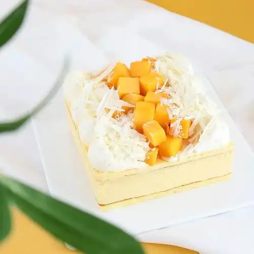 蜜望雪域mangocreamcake芒果鲜奶油生日蛋糕