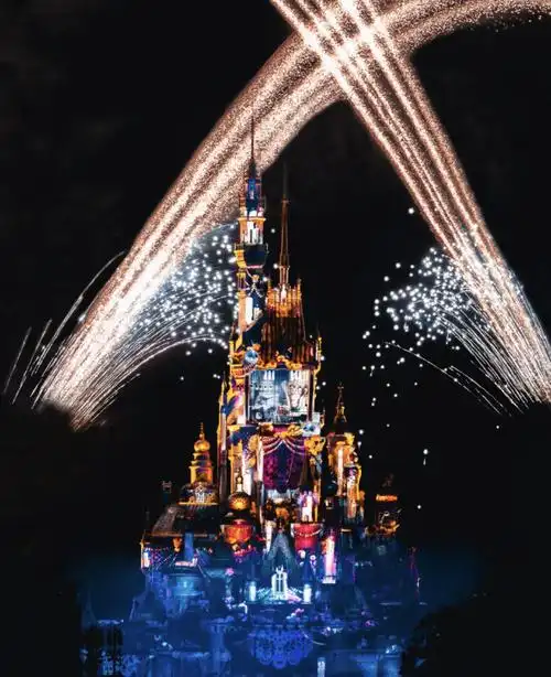 飞猪超级vip包下香港城堡烟花#在远离手机的美好夜晚里,带孩子们移痧