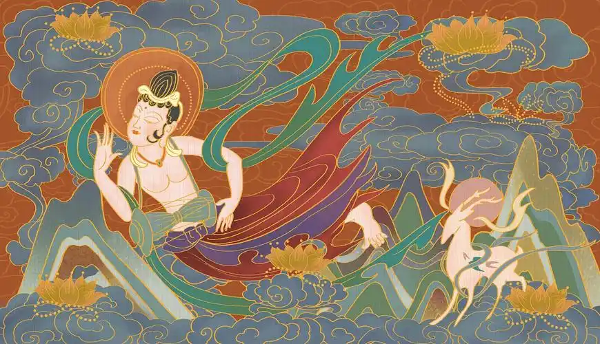 敦煌飞天伎乐舞