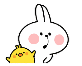 表情| line上的「被宠坏的兔子」动态表情包(2)