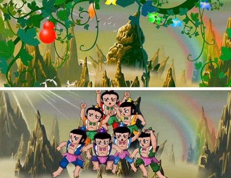 娃的爷爷众所周知,小编还清楚那个场景:老爷爷在采药时误入了葫芦山