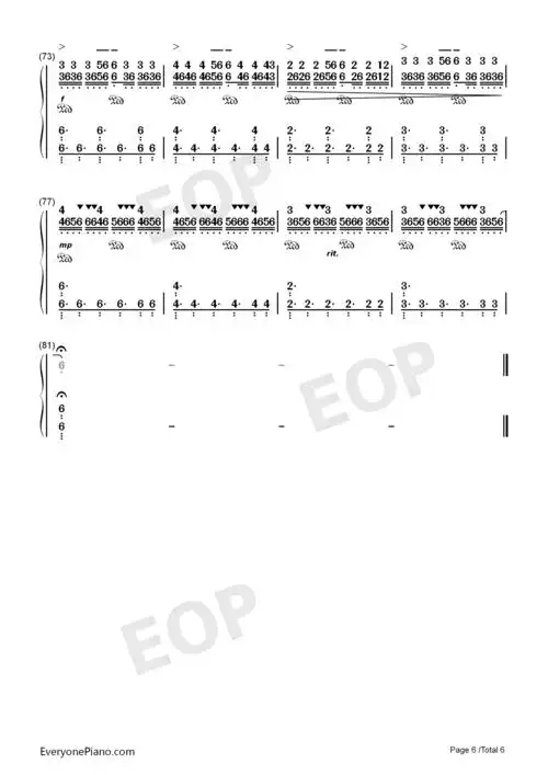 rise-华丽版-2018英雄联盟全球赛主题曲-mr.li双手简谱预览6