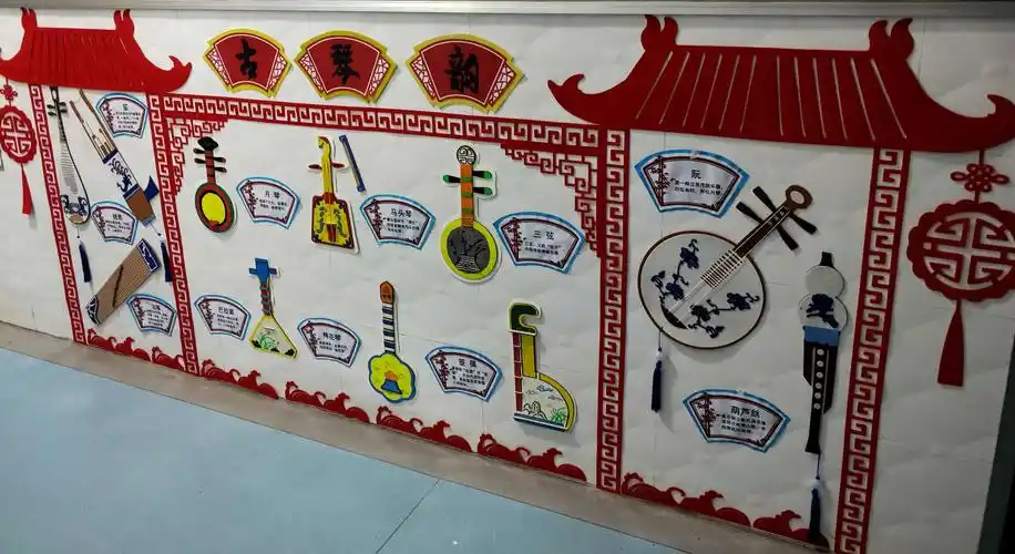 "中国风"浸润下的幼儿园主题环创---梧桐河农场有限公司幼儿园特色