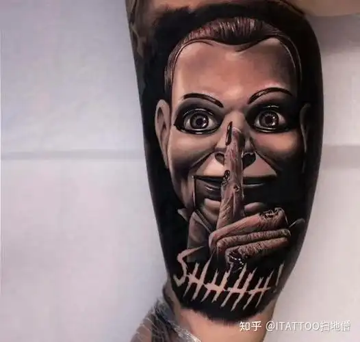 恐怖片主角纹身大赏胆小鬼慎点