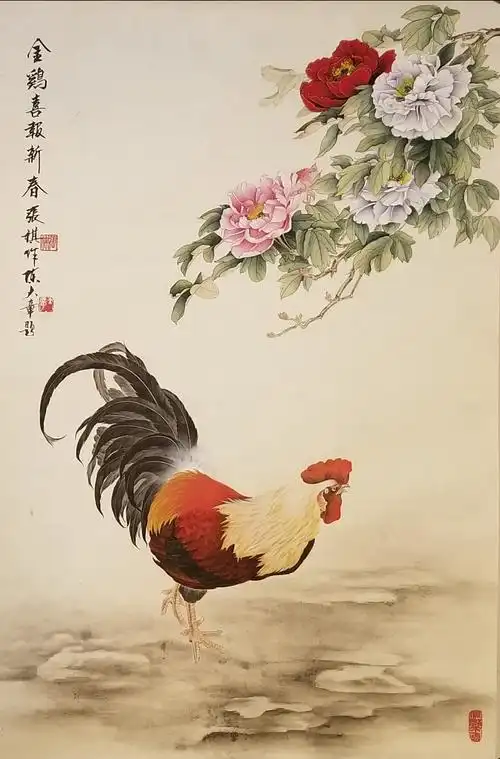 悟道之工意,创新而笃行--著名画家张祺工笔画作品赏析.