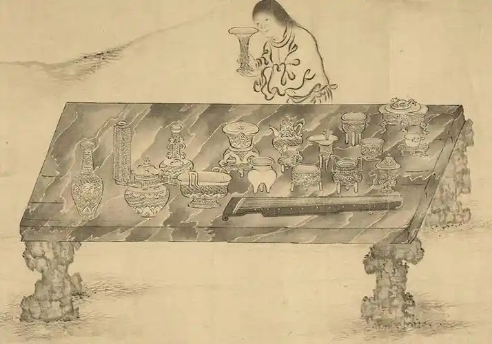 李公麟《西园雅集》长卷,描绘了众多北宋文人雅士的集会!