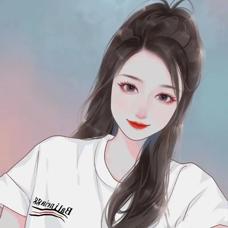 微信头像女2023年最新手绘,头像女最流行最新无水印2023 - 微信头像