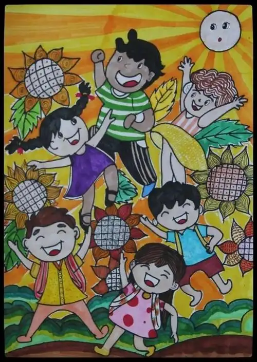 21.《阳光下成长 快乐中飞扬》杨晶旖 (12岁)