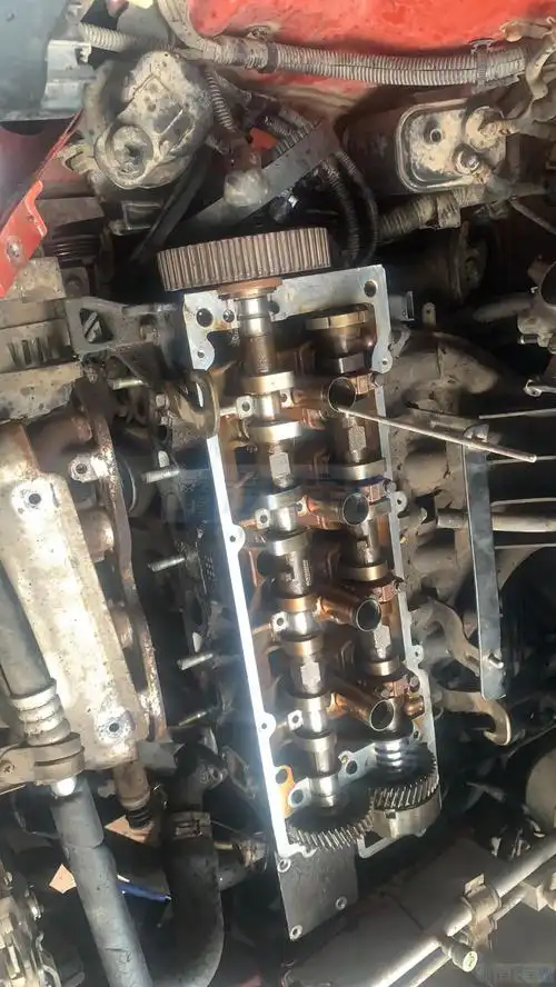 求正时皮带安装图