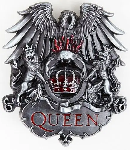 配饰|now 金属摇滚—皇后乐队logo 皮带扣正品 |yoho!