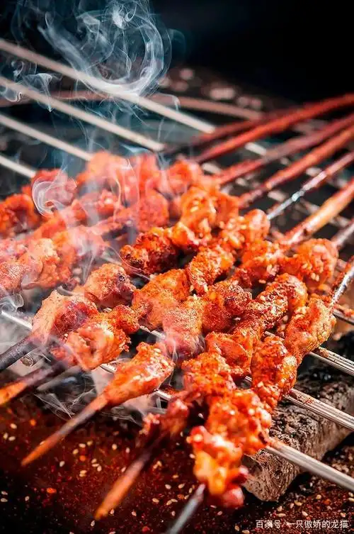 香辣的红柳枝羊肉串,羊蝎子火锅来啰