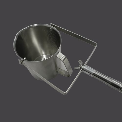 杆持式水质采样器岸边采水器加厚水样深水污水井水监测检测不锈钢