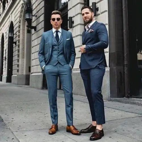 休闲西装搭配什么鞋子