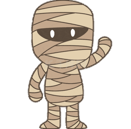 q版可爱万圣节木乃伊