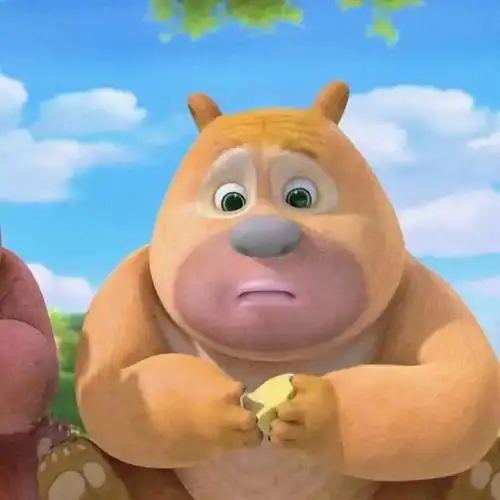 呆萌熊大熊二可爱头像