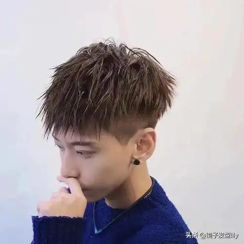 最新男士发型图片大全(新流行男发21款)(2)