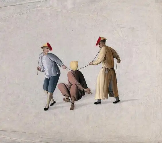 现时执行时通常将犯人双手反绑,站在活门上(韩国的绞刑是坐在活门上