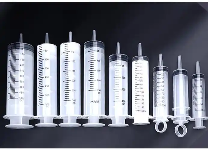 一次性塑料注射器大号超大容量针管流食助推喂食器针筒抽墨水机油50