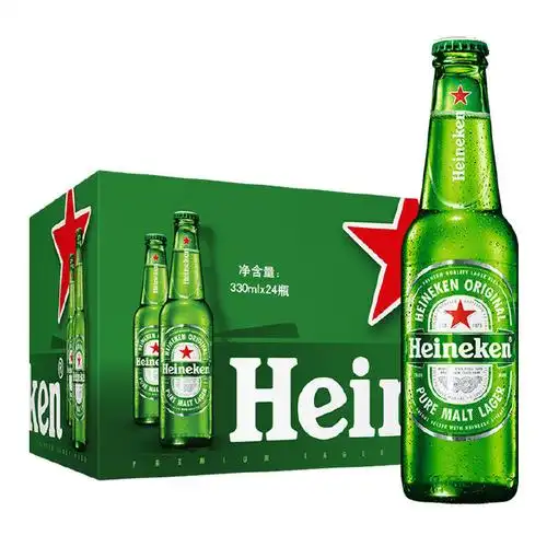 啤经典330ml*24瓶整箱装喜力经典330ml*24瓶整箱装 喜力啤酒heineken