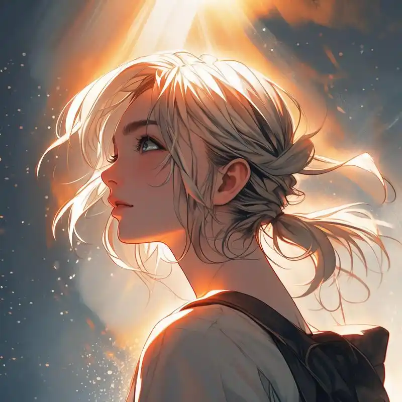 95回眸一笑,女生头像精选94 亲们,今天带来一组特别的女生头像