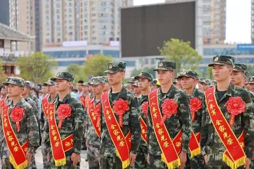 惠水新兵出征仪式,今天把朋友圈献给这群90后热血青年