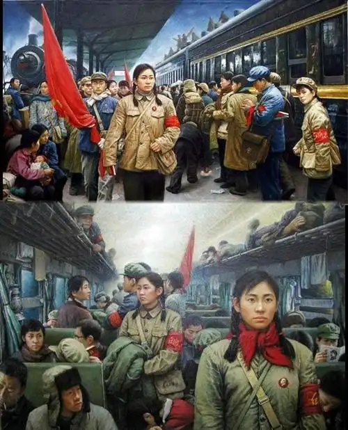 名家绘画(难忘岁月)