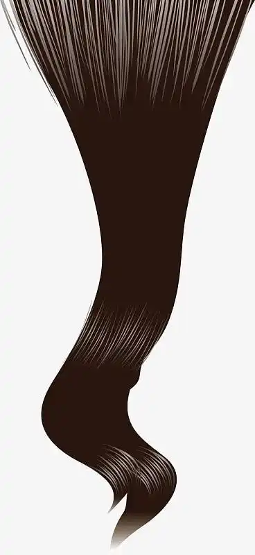 头发卡通人物(2131x2131)psdpng理发店黑色背景简约风格海报banner