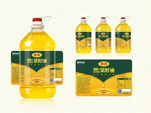 石羊邦琪食用油 包装设计