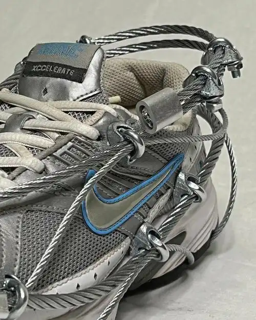 玩法越来越复杂,卷起来吧#球鞋#nike#diy