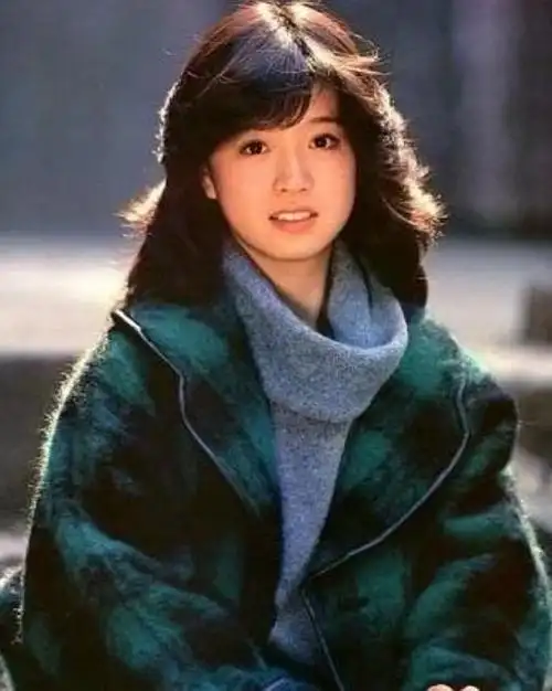 中森明菜的美不可复制年轻时真是清纯佳人穿毛衣也那么欲