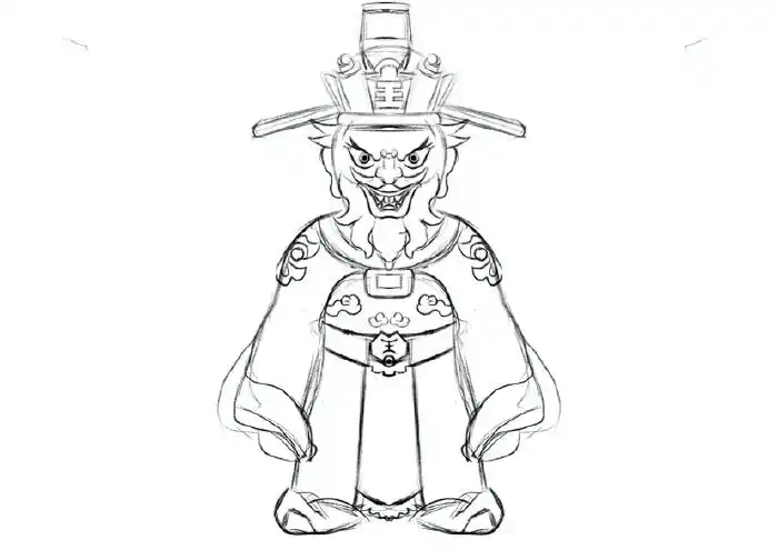 vip威客深圳研图科技有限公司已助雇主圆满完成一款阎王爷形象设计