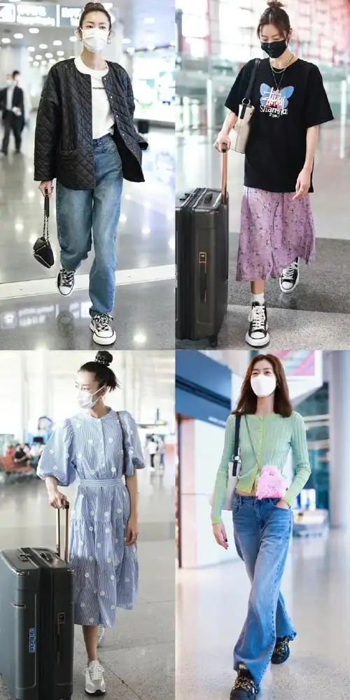 ootd##2021女明星私服穿搭合集